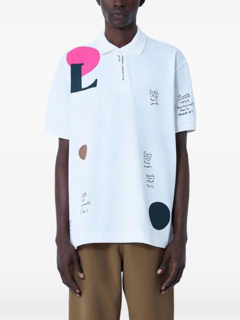 LACOSTE logo-motif polo shirt