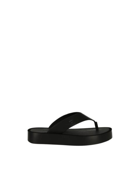 TORY BURCH platform flip flops