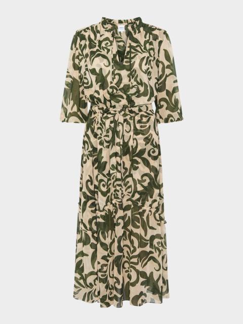 MISA Olivia Midi Dress