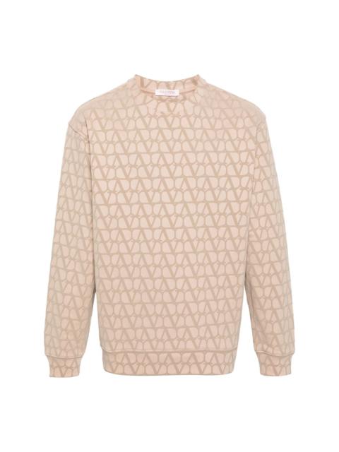 Valentino Toile Iconographe-print cotton sweatshirt