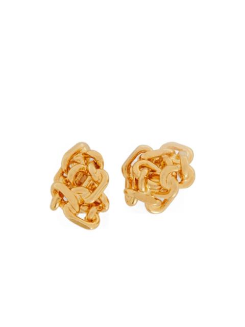 Jil Sander knots earrings