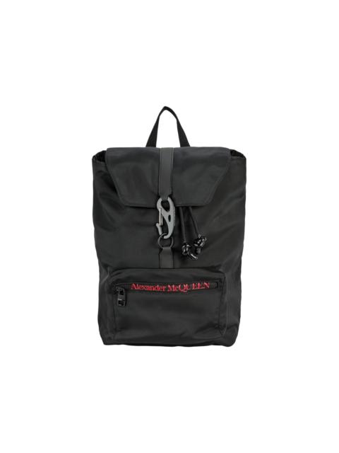 Alexander McQueen Alexander McQueen Urban Logo Detail Backpack Black