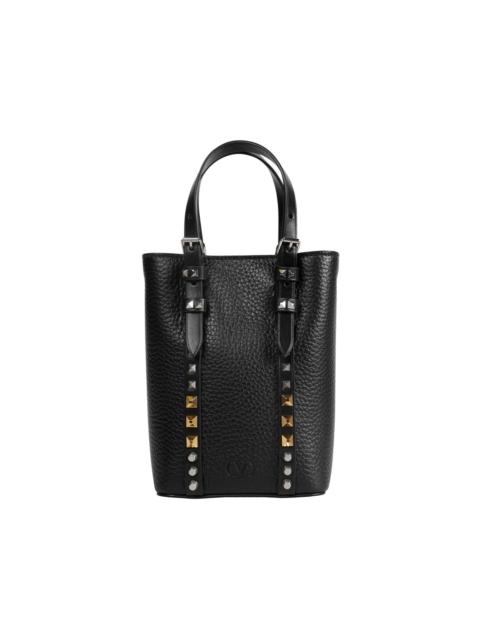 Valentino mini Rockstud leather tote bag