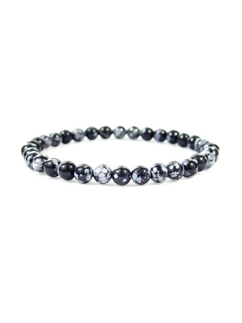 Other brands Bracelet - Snowflake Obsidian 6mm.