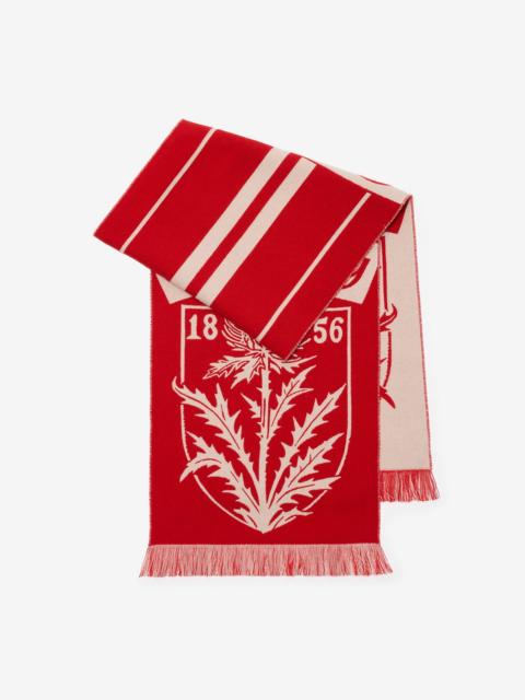 Thistle Shield Wool Scarf