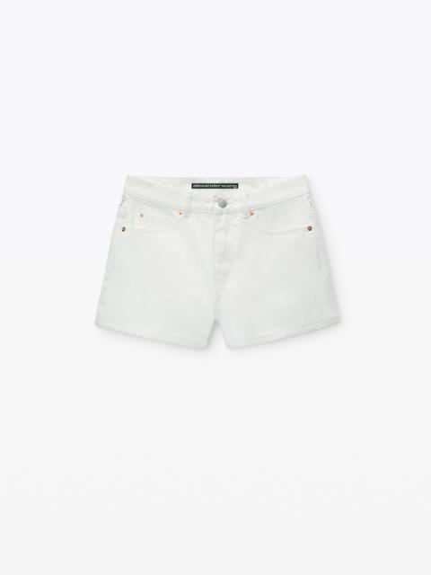 Alexander Wang High Rise Denim Shorty