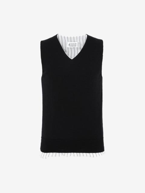 Maison Margiela Lining sleeveless sweater