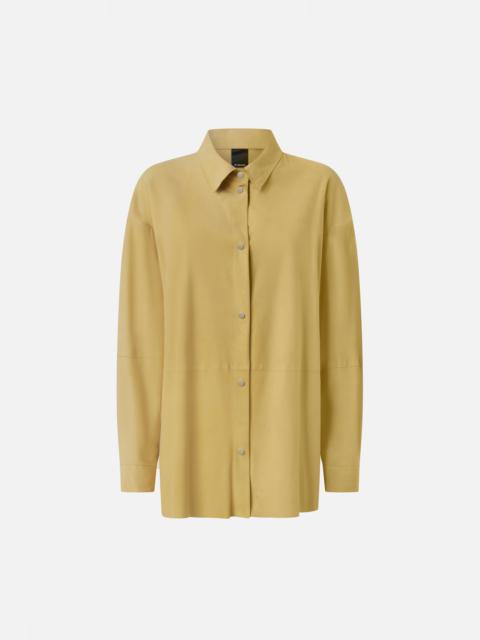 PINKO SUEDE SHIRT JACKET