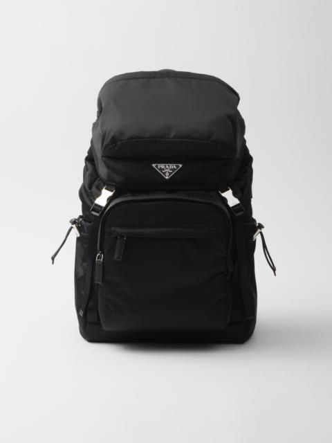 Prada Re-Nylon and Saffiano leather backpack