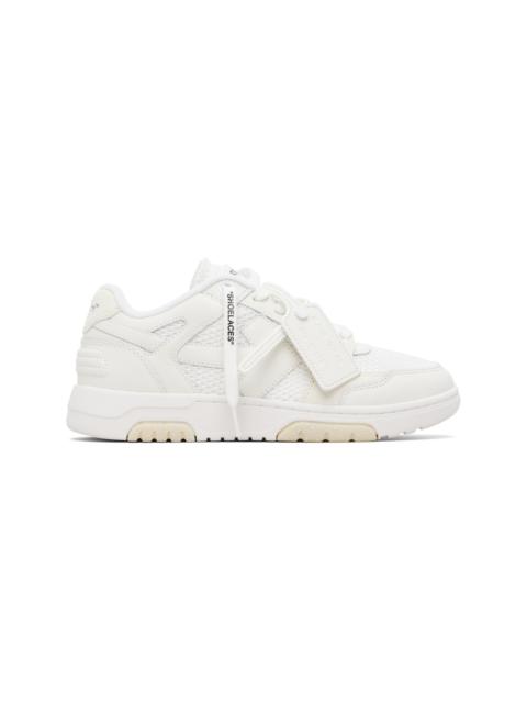 Off-White White & Off-White Slim Out Of Office Sneakers