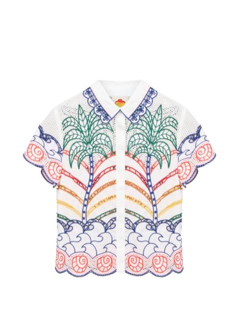 FARM RIO Richlieu tropical-print shirt