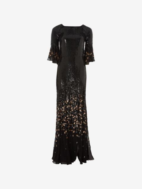 Temperley London Celestial sequin-embellished maxi dress