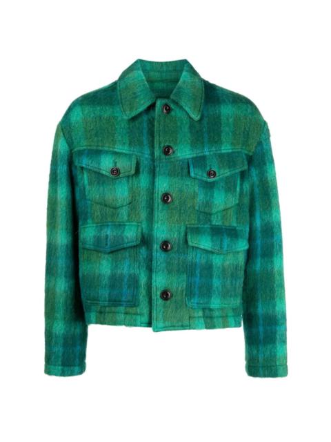 Toulouse checked shirt jacket
