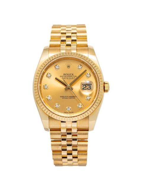 ROLEX Datejust fluted bezel 36mm watch