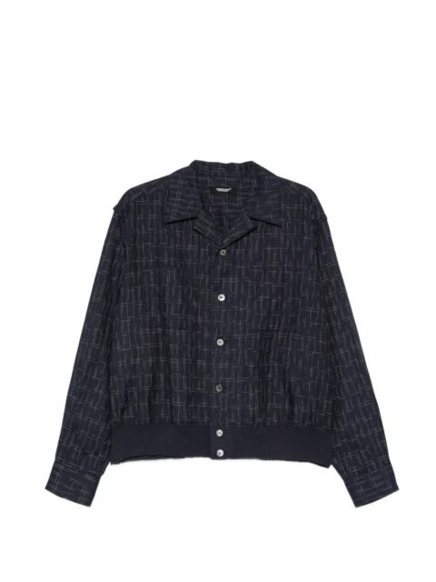 UNDERCOVER patterned overshirt
