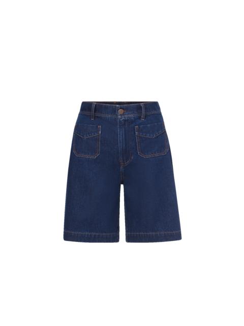 VERONICA BEARD CARTER DENIM SHORT