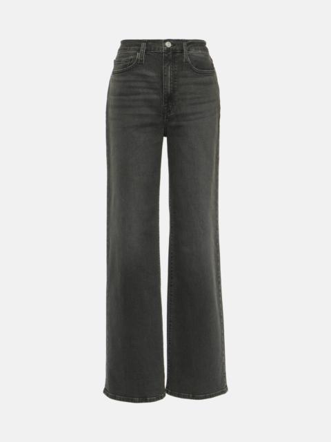 FRAME Le Jane high-rise wide-leg jeans