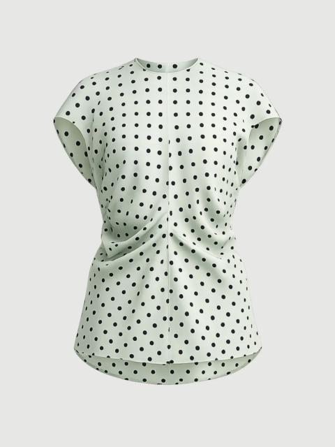 Marni POLKA RHYTHM CREPE DE CHINE BLOUSE