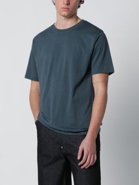 Dries Van Noten Petrol green cotton T-shirt
