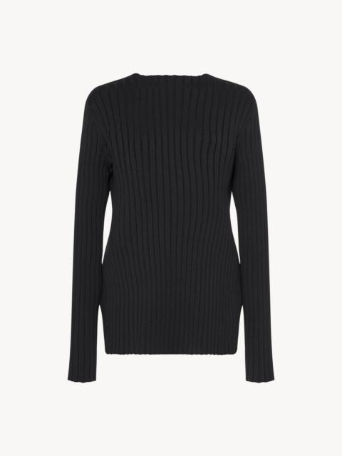 The Row Ash Top in Silk