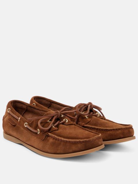 TOM FORD suede boat shoes