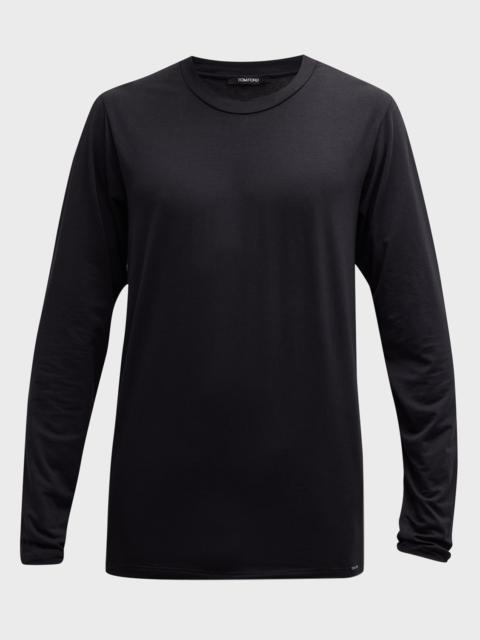 TOM FORD Men's Modal-Stretch Crewneck T-Shirt