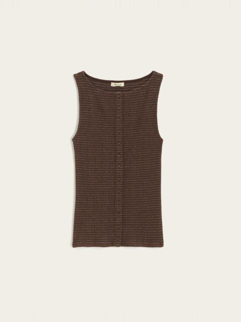 Madewell Button-Front Vest Top