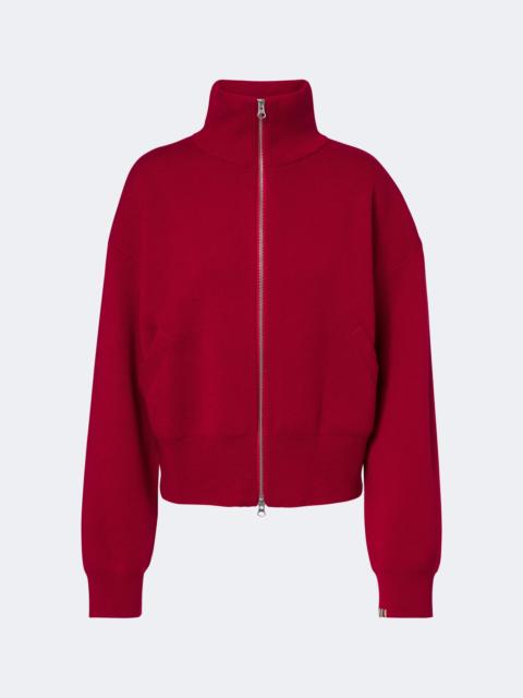 extreme cashmere N°385 Xtra Cute cashmere zip-up sweater