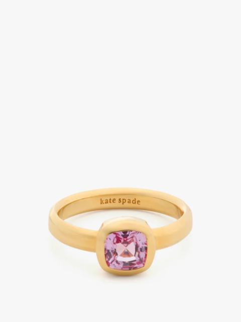 kate spade Kate Spade Fine Time To Shine Gem Ring