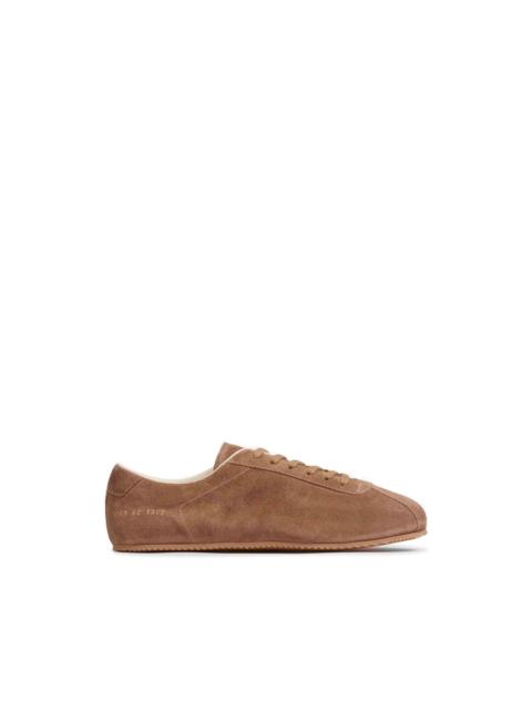 Driving suede sneakers