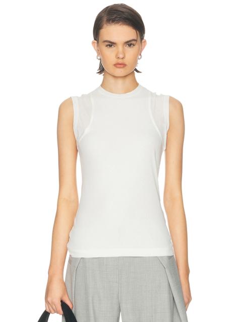 Jil Sander Double Layer Tank Top