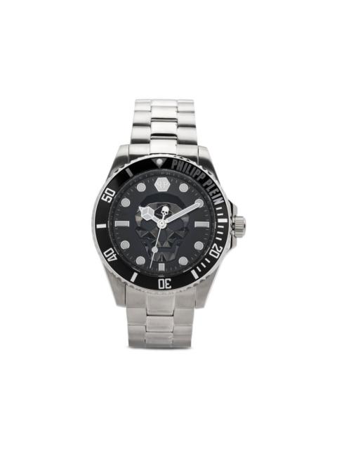 PHILIPP PLEIN $kull 43mm quartz watch