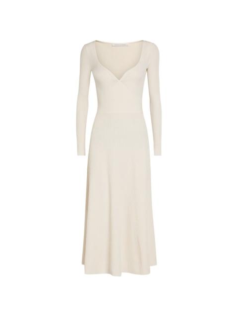 MARIA McMANUS ribbed-knit midi dress