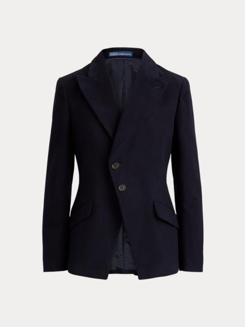 Polo Ralph Lauren Single-Breasted Moleskin Riding Blazer