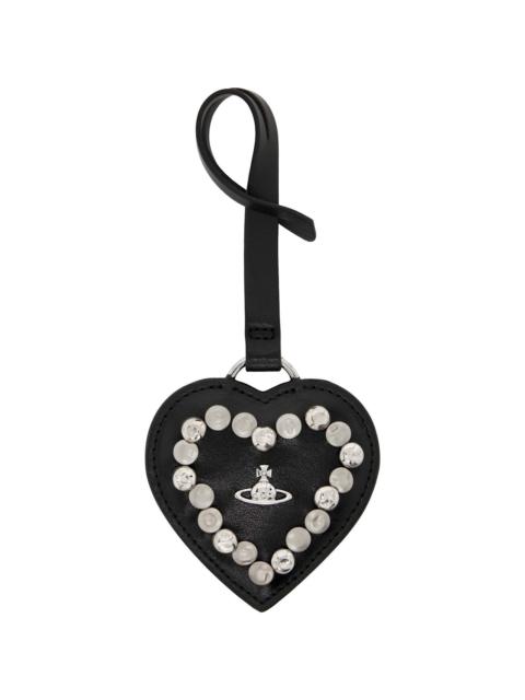 Vivienne Westwood Black Heart Mirror Charm