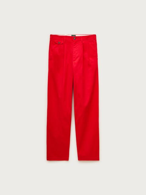 J.CREW Classic double-pleated chino pant