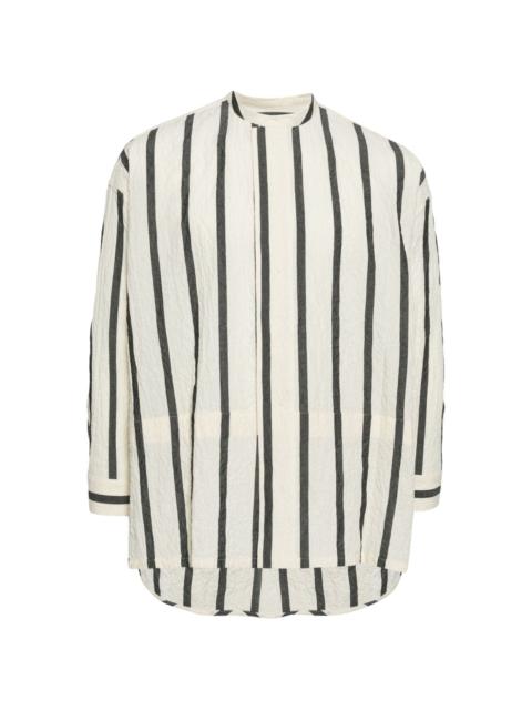 striped cotton shirt