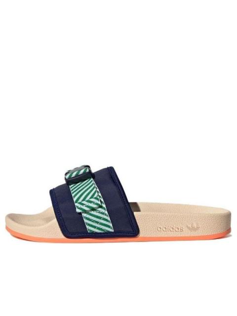 adidas (WMNS) adidas Originals Pouchylette Slides 'Night Sky Bliss Orange Pink' GW9782
