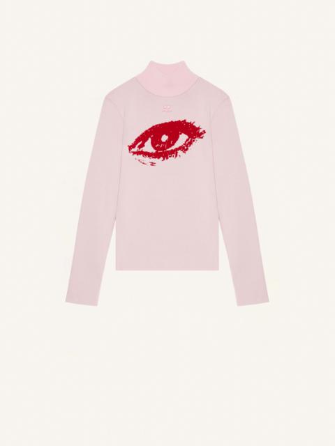 courrèges THE EYE JACQUARD SWEATER