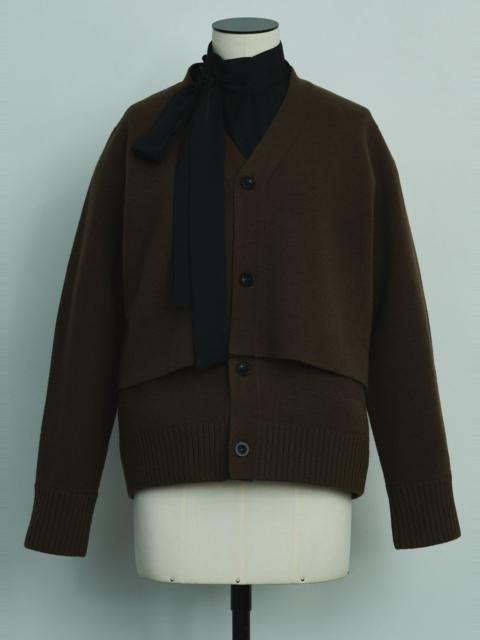 sacai Wool Knit Cardigan