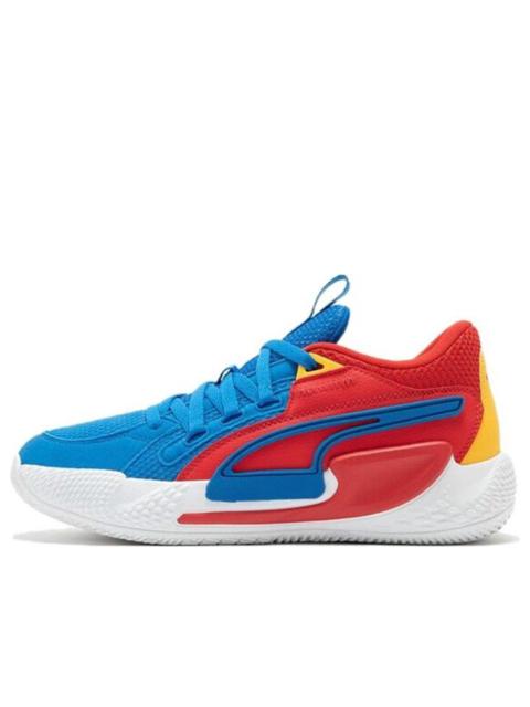PUMA Court Rider Chaos Slash Basketball Mens Black, Orange