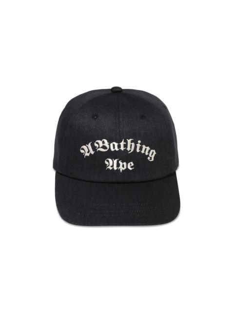 A BATHING APE® BAPE A Bathing Ape Panel Cap 'Black'