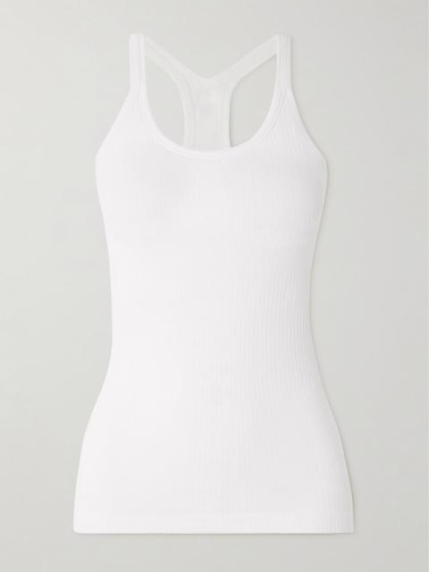 lululemon Yoga Ebb to Street ribbed stretch-jersey tank White