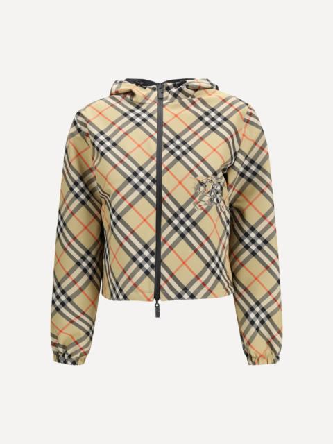 Burberry Reversible cropped check Jacket