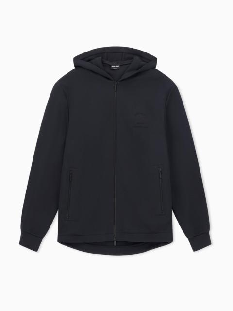 GIORGIO ARMANI ZIP-UP SWEATSHIRTS