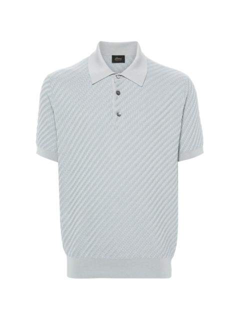 short-sleeves interlock polo shirt
