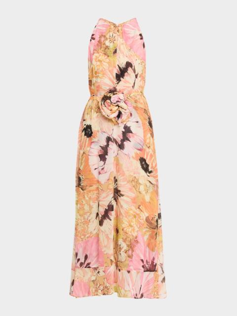 DOROTHEE SCHUMACHER Floral Dream Sleeveless Georgette Midi Dress
