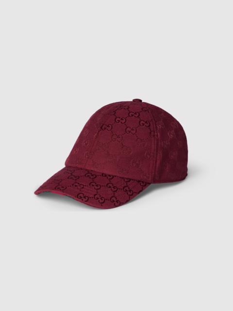 GG canvas baseball hat