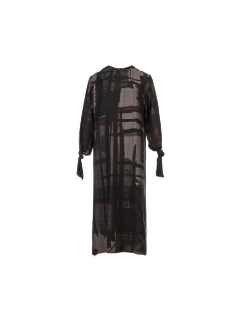 Y's Knot Sleeve Midi Dress