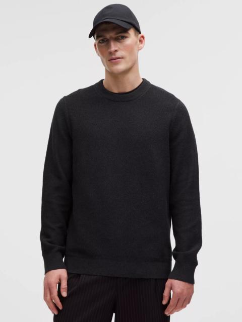 lululemon Textured Knit Crewneck Sweater